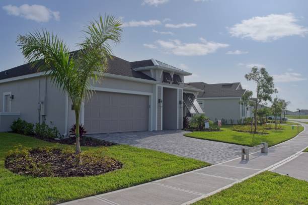 Residential Paver Driveway in Mendota Heights, MN